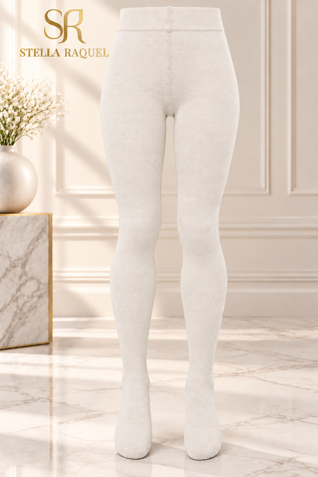 Premium Cotton Girls' Tights — Made in Italy
