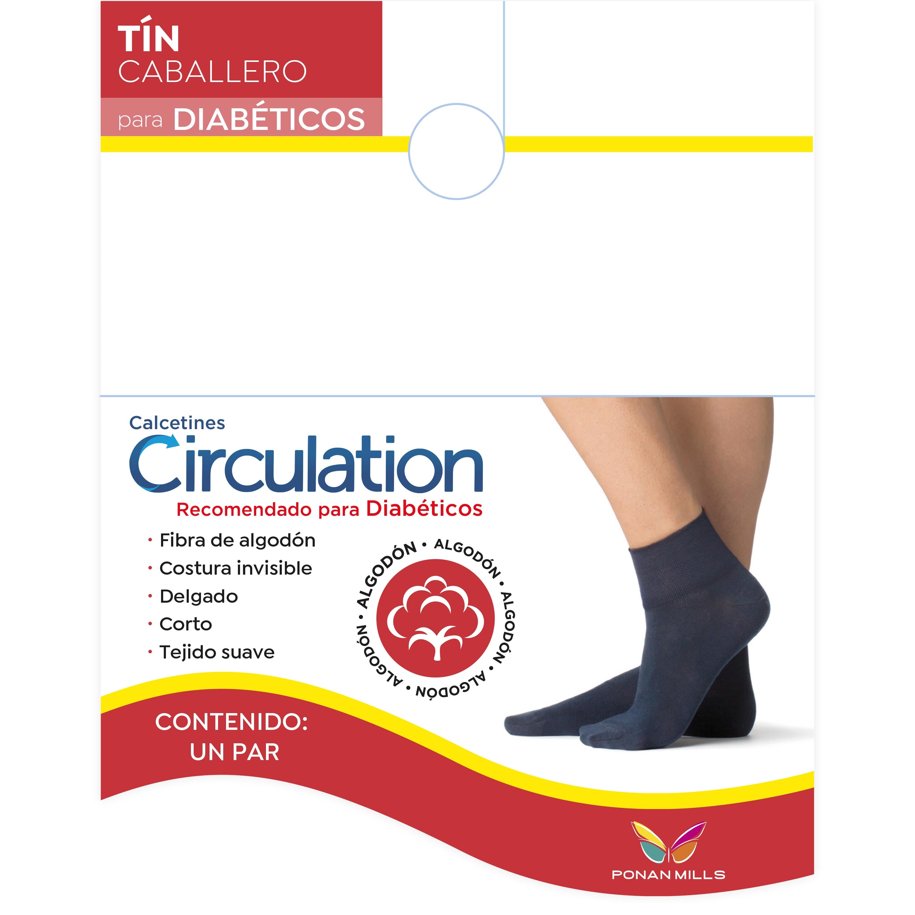 C8110 Men's Comfort Ankle Diabetic Sock