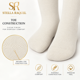 Premium Cotton Girls' Tights — Made in Italy